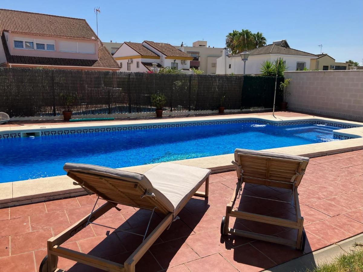 Holiday House With Private Pool, Costa De La Luz El Portil Zewnętrze zdjęcie